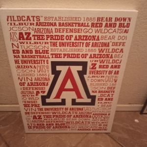 University of Arizona Wild Cats Wall Decor